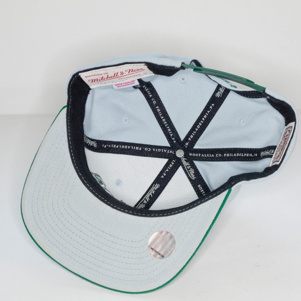 Boston Celtics Mitchell & Ness Snapback Hat - Picture 6 of 6